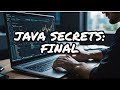 Final Keyword in Java 🔐 | Final Variable, Method & Class Explained with Examples