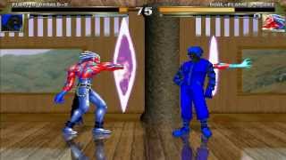 Mugen - Plasma Donald-X (12p) vs. Dual Flame Magaki (12p)