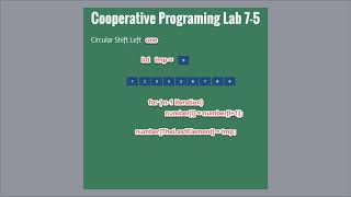 7.6 Processing Array Contents [Lab7-5]