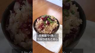 【炊飯器で1発！やみつきたこめし】