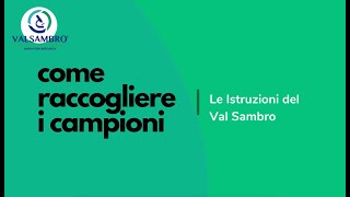 Raccolta campione urine profilo metabolomico: Laboratorio Val Sambro