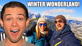 Australian Reacts to Best Winter Activities to do in Banff!