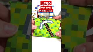 Lego Minecraft - Blind Bags Opening! #shorts #asmr