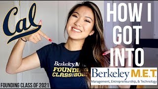 How I got into the M.E.T Program at UC Berkeley: My Scores, Essays, and Resume | mereheartsyou