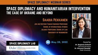 Space Diplomacy and Humanitarian Intervention: The Case of Ukraine and Beyond_Saadia Pekkanen