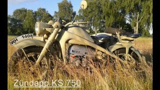 Zündapp KS 750,  Gespann fahren aus Leidenschaft