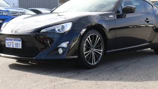 2014 Toyota 86 ZN6 GTS Storm Black 6 Speed Manual Coupe