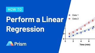 How to Perform Linear Regression in Prism