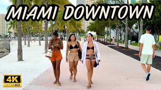 🌇 Miami Downtown Walking Tour | Bayside, Bayfront & Miami River at Sunset