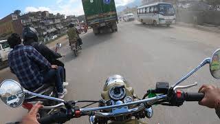 Swoyambhunath Chowk dekhi Kalanki chowk tira - bike eyes