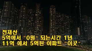 20억이 아니라 5억이 된 11억짜리 아파트 이야기 (전재산 5억이 0원이 되는시간 '1년')