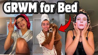 GRWM for Bed 🌙 Cozy & Realistic Night Routine | TikTok Compilation ✨