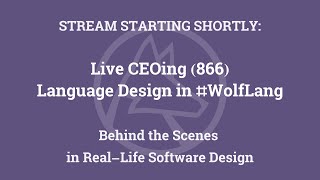 Live CEOing Ep 866: Language Design in Wolfram Language [GeneratePassword and More]