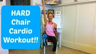 Challenging Chair Cardio Workout | Stay Fit With Injury or Disability