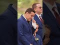 Groom cries seeing his bride walk down the aisle!