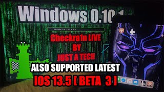 Checkra1n 0.10.1 Windows|Jailbreak ios 13.5  Windows| Jailbreak iOS 12.3 to 13.4.1 checkra1n
