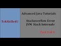Part 3 : Stackoverflow Error  and jvm stack in Java Programming