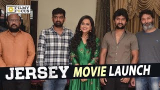 Natural Star Nani's Jersey Movie Launch by Trivikram - Filmyfocus.com