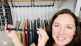 HOUSE DAY Black Magic Hangers Space Saving Clothes Hangers Review