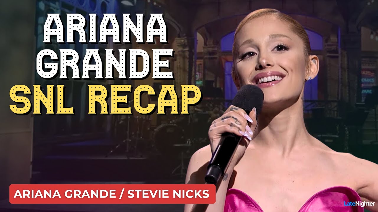 Ariana Grande / Stevie Nicks SNL Hot Take Show - S50 E3 - YouTube Music