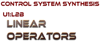 L2B: Linear Operators