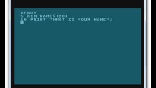Atari 800 BASIC Demo