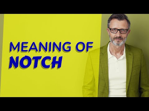 What is the meaning of Notch?