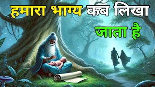 क्या आप जानते हैं मनुष्य भाग कब लिखा गया था?motivational story |Buddhist story |