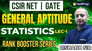 General Aptitude Statistics | General Aptitude for GATE/CSIR NET 2025 | Statistics for NET/GATE