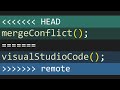 Resolve Merge Conflict in Visual Studio Code