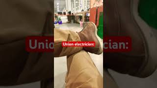 What I do as a union electrician: #life #electrican #unionelectrician #work