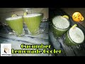 Cucumber Lemonade Cooler Refreshing drink for iftar by Arifa'skitchen