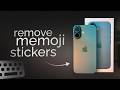 How to Remove Memoji Stickers from Keyboard iPhone (tutorial)