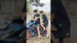 Ketika temen baru naik motor #shortvideo #trending