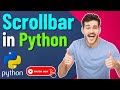 Python Tutorial of a Listbox with Scrollbar | Vertical Scrollbar in Python Tkinter