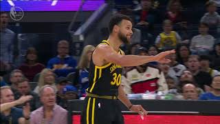 Steph Curry T’d up in 2nd quarter arguing no-call | NBA on ESPN