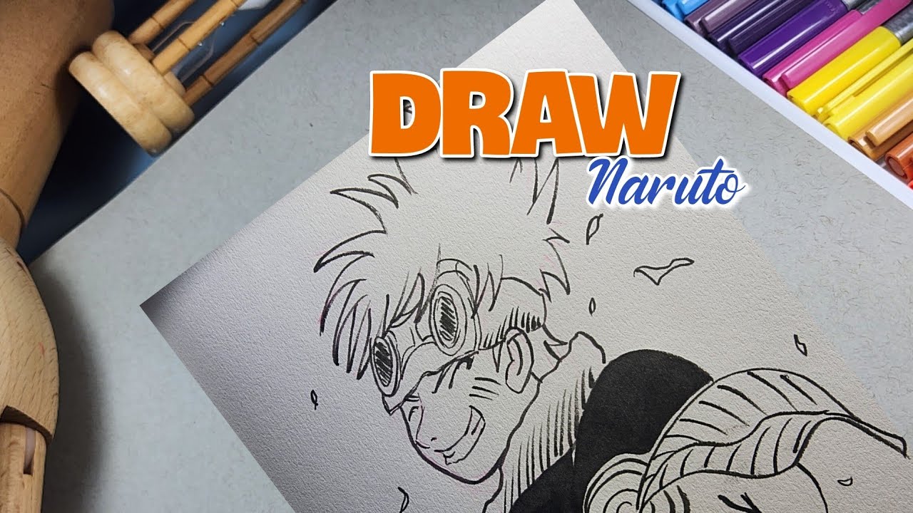 Anime Drawing How To Draw Naruto Youtube