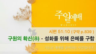 [포항큰숲교회] 24.10.20  주일오전예배(1부)