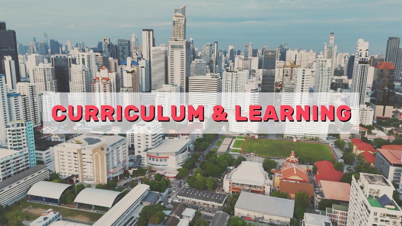 Curriculum And Learning Youtube