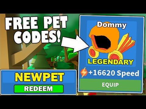 (PET CODES) All *NEW* Codes for Speed Run Simulator [UPDATED 2021] Roblox