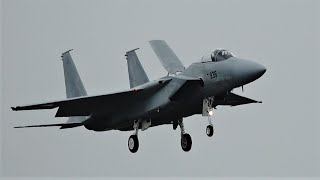 F15（936)と（849）2機のテスト飛行の様子（名古屋空港小牧基地）2022/08/22/