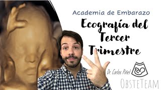 ECOGRAFÍA DEL TERCER TRIMESTRE DE EMBARAZO. Crecimiento fetal, estática fetal...