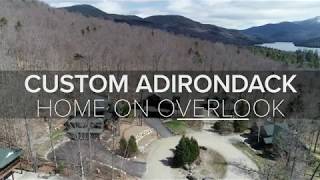 SOLD! Custom Adirondack Home On Overlook