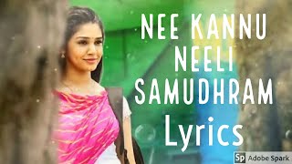 Nee Kannu Neeli Samudhram Lyrics song#DSP#Uppena