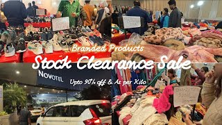 Kolkata's Biggest Branded Stock Clearance Sale 2025 | Upto 90% discount | 1000/kg | Details in Video