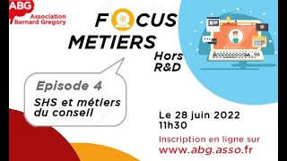 Focus Métiers Hors R\u0026D [épisode 4] // \