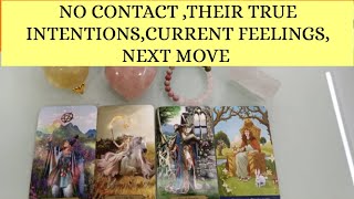 NO CONTACT - CURRENT FEELINGS - TRUE INTENTIONS - NEXT MOVE? pick a card - tarot reading - tarot