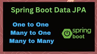 Spring Boot Data JPA Entity relationship mapping//Spring Boot mapping Easy Learning Channel