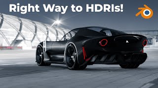 Do You ACTUALLY Know How to Use HDRIs? // Blender 3D Tutorial 💥
