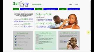 Salone Talk Video Guide